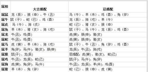 八字婚配合婚 合生肖日柱命宫