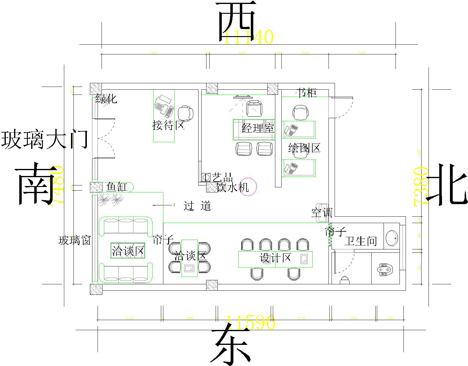 如何查询办公室的财位_办公室财位怎么看_办公室财位分析