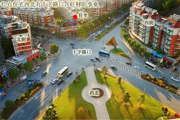 中间风水住宅公路有哪些_住宅中间有公路风水_公路中间的房子